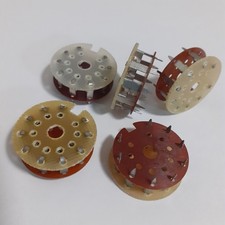 DDR,RFT, 5x Fassung / Sockel