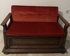 Sitztruhe, Truhenbank mit Stauraum aus der Gründerzeit