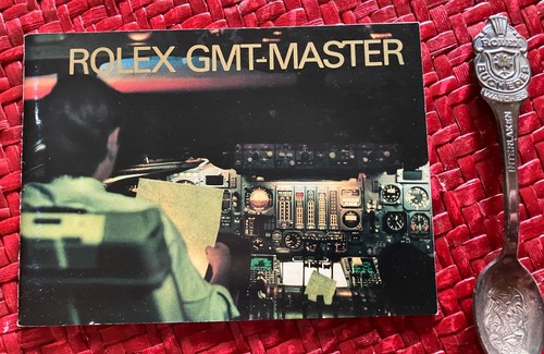 Rolex booklet heft gmt - rolex,