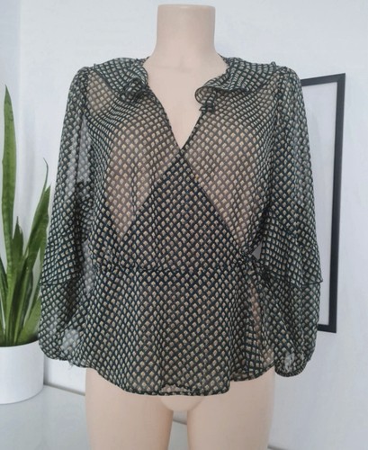 Wickel bluse von zara - bluse,