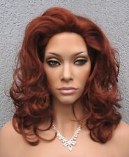 BIG HAIR - schulterlange Perücke für das Mega-Volumen in ROT