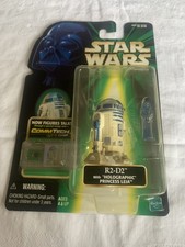Star Wars POTF OVP 1999 R2-D2 with holographic Princess Leia (USA)
