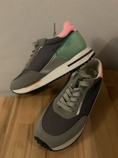 Napapijri Sneaker,grau-grün-pink, Gr. 38
