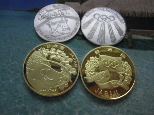 Medaille der olympischen - 2+2,