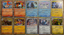 Pokemon Schwarze Blitze Komplett Holo Set | Masterset Deutsch | Alle 10 Karten