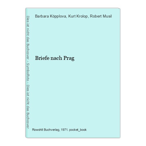 Briefe nach prag köpplova - nach,