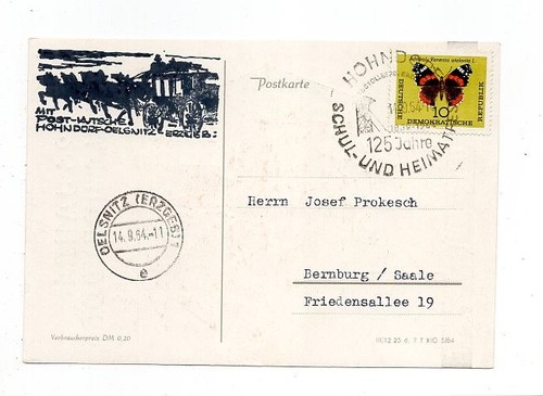 Ddr postkarte 1004 hohndorf - ddr,
