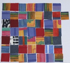 50 Stoffreste Scraps 5 x 5 cm