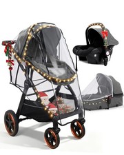 3 in 1 Kombi Kinderwagen Reise Buggy Auto Babyschale Moskitonetz Regenschutz