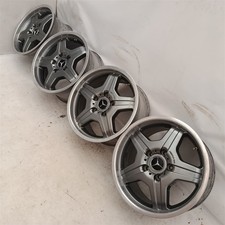 MERCEDES G 463 AMG 18 ZOLL 9.5J ET50 Original 4X Felgen Alufelgen Aluminium