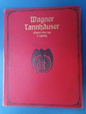 Klavierauszug wagner - klavierauszug,