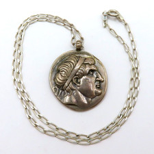 Griechischer Münz Anhänger +