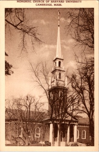 Cambridge postcard memorial - postcard,