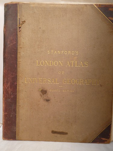 1885 stanford london atlas - -,
