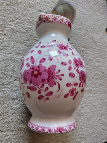 Krug mit zinndeckel badem - krug,