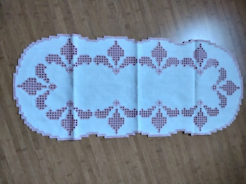 Handarbeit hardanger decke - handarbeit,