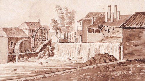 Wassermühle watermill mill - wassermühle,