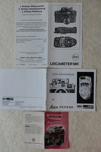 Leitz anleitung leicameter - leitz,