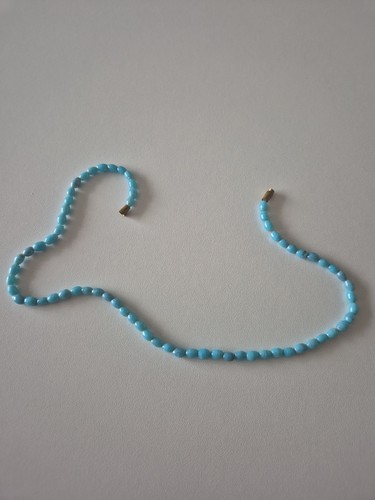 Vintage glasperlenkette - vintage,