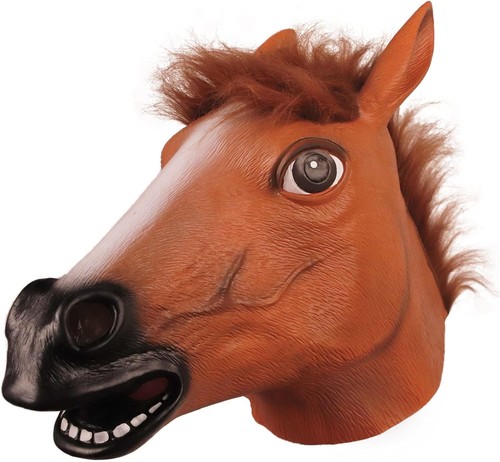 Halloween maske tier latex - halloween,