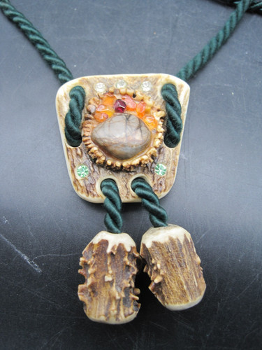 Trachtenschmuck jägerkrawatte - trachtenschmuck,