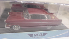 Neo 1:43 - Opel Kapitän 2.6 Coupé Autenrieth - dunkelrot - 47030 - (44)