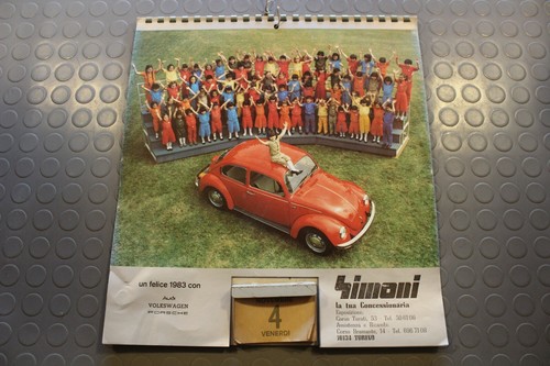Kalender 1983 volkswagen - kalender,