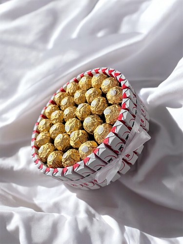 Schoko ring der herzen - der, herzen”