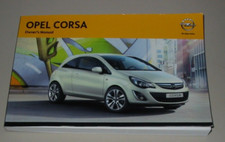 Betriebsanleitung Opel Corsa D Betriebsanleitung / Bedienungsanleitung 01/2012