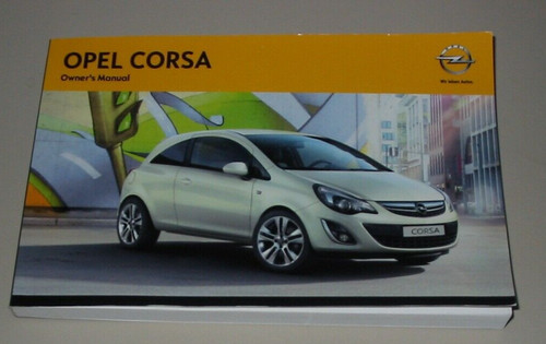 Betriebsanleitung opel corsa - opel, d