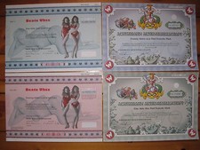 Beate Uhse share blue and red