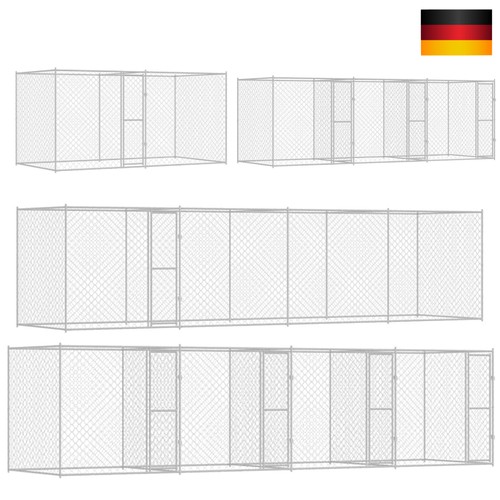 Hundekäfig mit türen xxxl - mit,