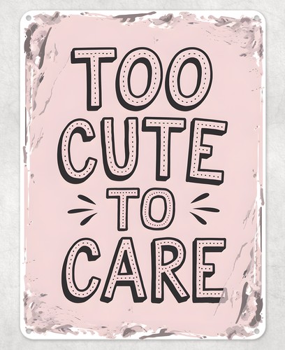 Too cute care - cute, lustiges