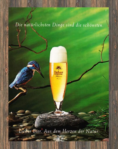 Licher bier reklame - licher,