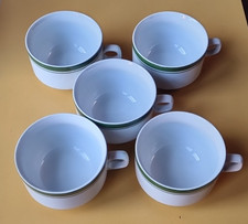 5 Stück DDR Design  Porzellan