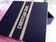 Christian Dior Fahrenheit Dior Box Geschenkbox Geschenkverpackung leer Gold Dunk