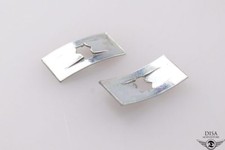 2 x Sicherungsblech Schriftzug