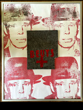 Joseph Beuys ein Stück Filz als eigenständige kleine Arbeit 1967 Mönchengladbach