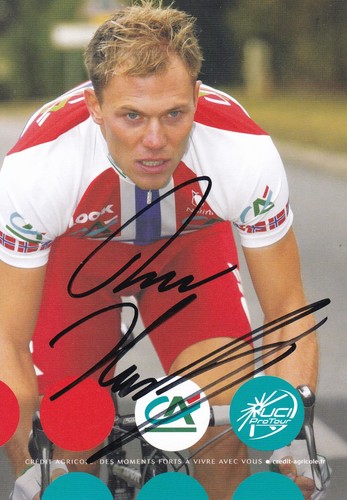 Thor hushovd autogramm - thor, (nor)