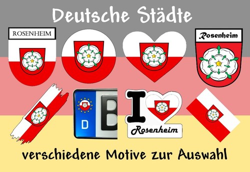 Aufkleber flagge wappen kfz - aufkleber-, flagge-wappen-kfz