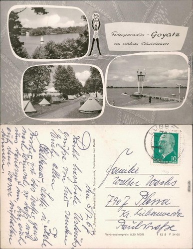 Goyatz schwielochsee blick auf - blick,