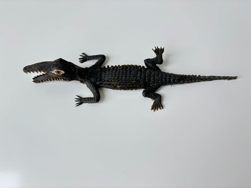Vintage gummi krokodil - vintage,