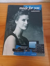 Grundig Zeitschrift Katalog Revue '93 1983 "Made For You"