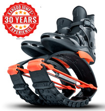 Org. Kangoo Jumps KJ PRO 7 (75 - 100 KG) Black/Orange Größe S ( 36,5-39 )