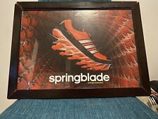 Bild, Holzrahmen, Adidas, Retro, gebraucht, Springblade