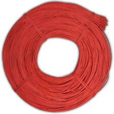 Peddigrohr Flechtmaterial Color Peddig 500g - Rot - wählbar Ø 2 / 2,5 & 3mm