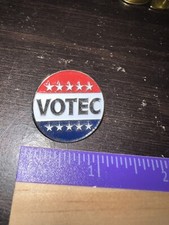 VOTEC Vintage Pin Pinback