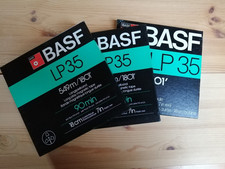 3 BASF Tonbänder 18cm 1801 LP 35