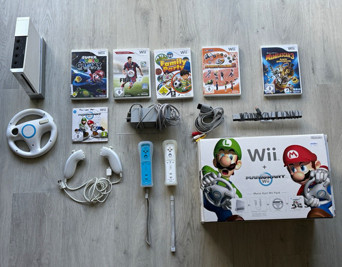 Nintendo wii konsole mario - konsole,