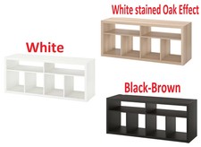 IKEA KALLAX TV-Bank weiß